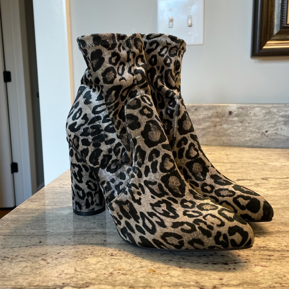 Animal Print Bootie